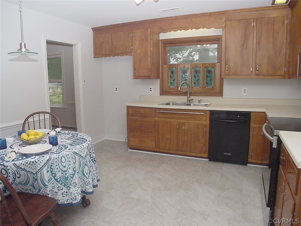 8420 Larkspur Road North Chesterfield, VA 23235 - Photo 11 of 47 Kitchen has new flooring & large area for dining o