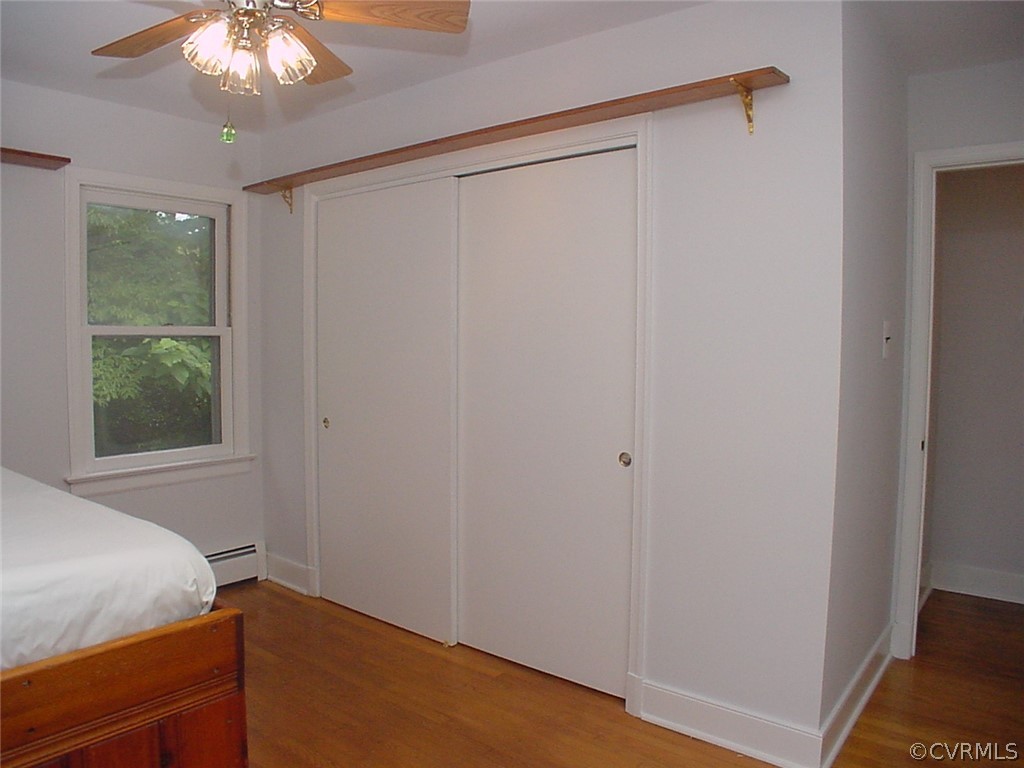 8420 Larkspur Road North Chesterfield, VA 23235 - Photo 31 of 47 4th bedroom has oak floor, large double door close