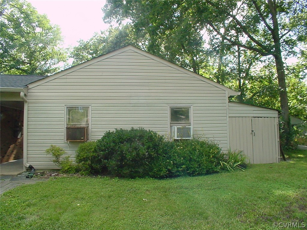 8420 Larkspur Road North Chesterfield, VA 23235 - Photo 41 of 47 Garage has additional storage shed attached to the