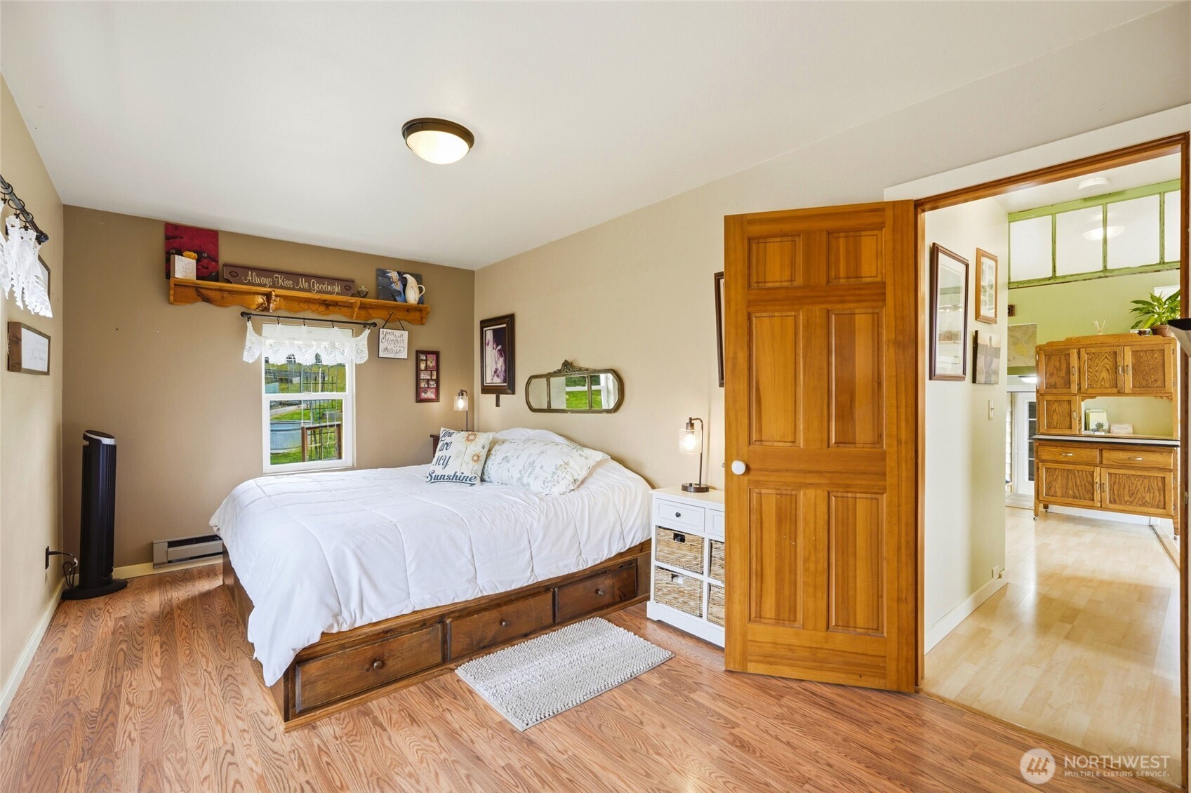 5334 Tenneson Road Sedro-Woolley, WA 98284 - Photo 15 of 39 a bedroom with a bed and a window