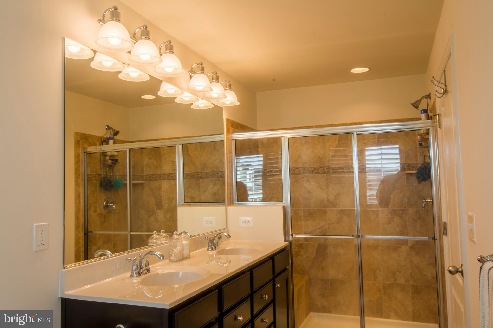 2554 Cherry Tree Road Hanover, MD 21076 - Photo 22 of 69 Owners Bathroom With Tile Shower