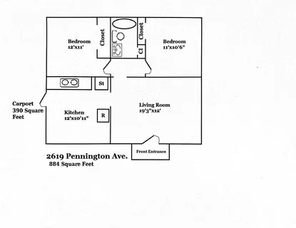 $248,000 | 2619 Pennington Avenue, Nashville, TN 37216