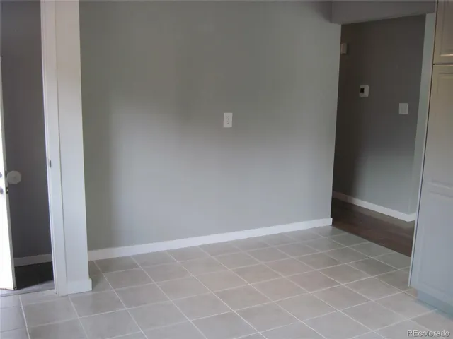 an empty room and a window