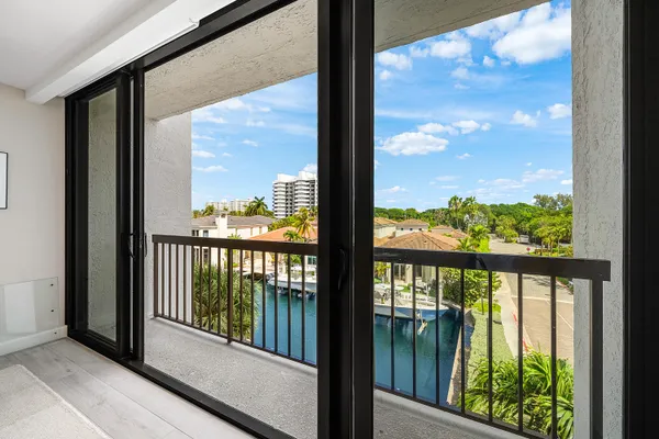 a view of a city from a window