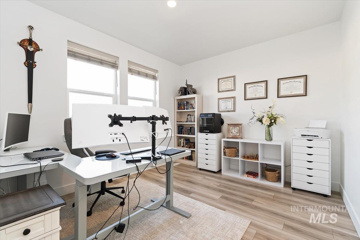 14361 Fractus Drive Caldwell, ID 83607 - Photo 14 of 50 Office space with light wood finished floors and baseboards