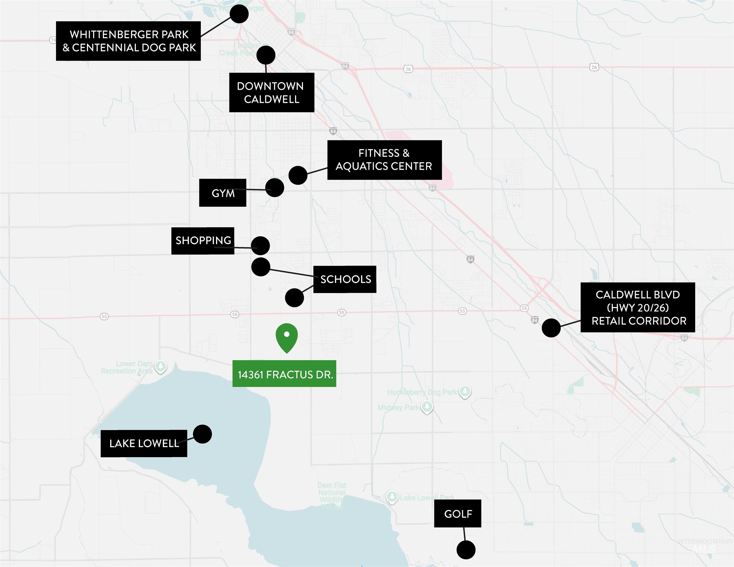 14361 Fractus Drive Caldwell, ID 83607 - Photo 41 of 50 Map / location