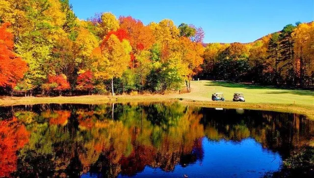 a view of swimming pool and lake view