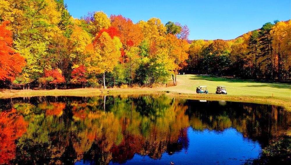 a view of swimming pool and lake view