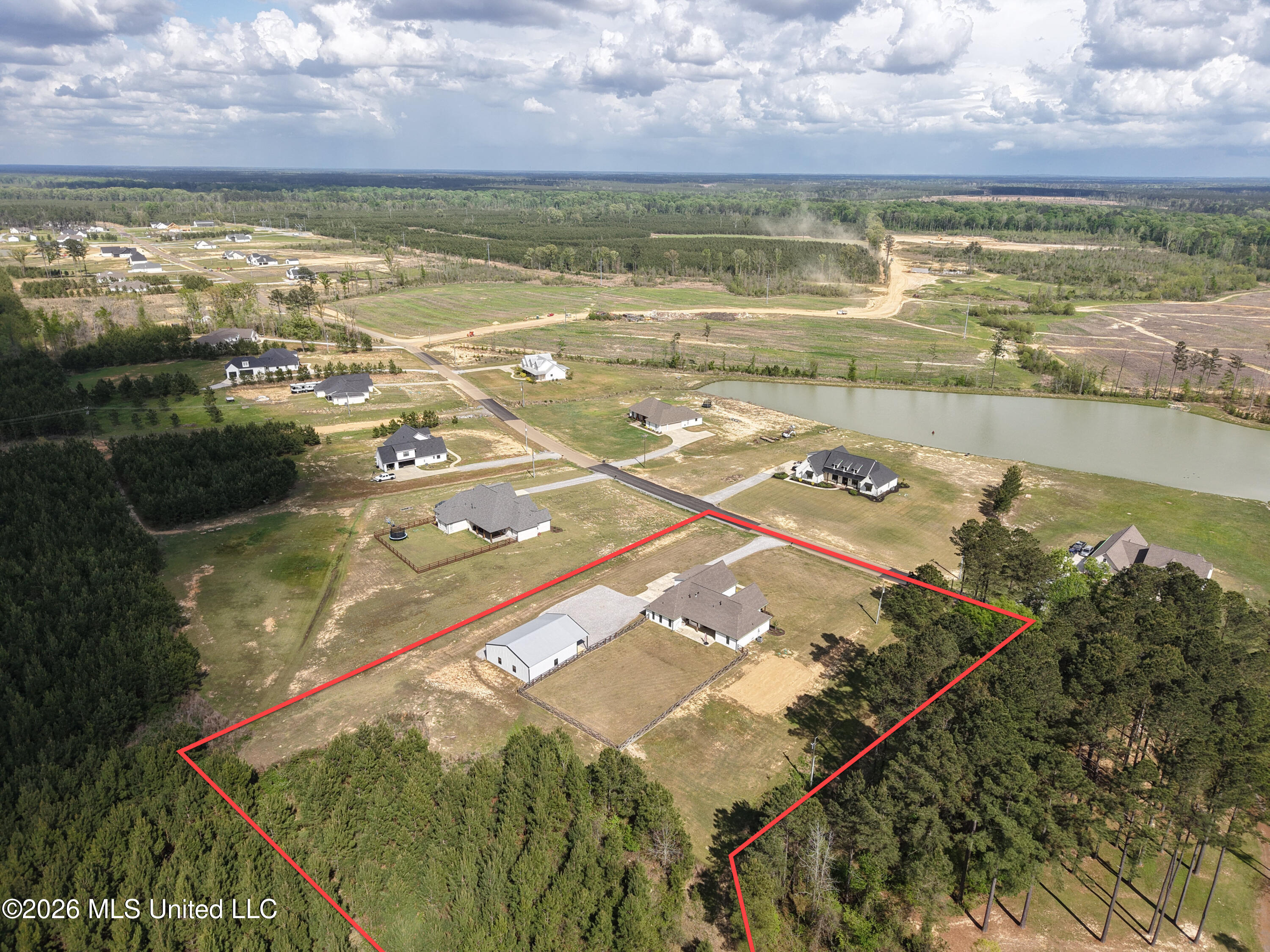 361 Stump Ridge Road Brandon, MS 39047 - Photo 49 of 60 dji_fly_20260221_190708_0085_17750800075