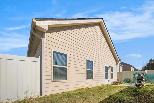a view of front door