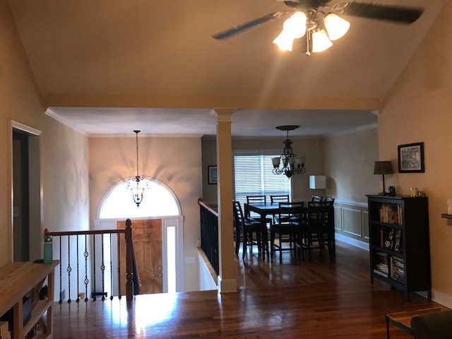 204 Ridge Point Way Macon, GA 31220 - Photo 2 of 22 a view of a dining room with furniture window and wooden floor