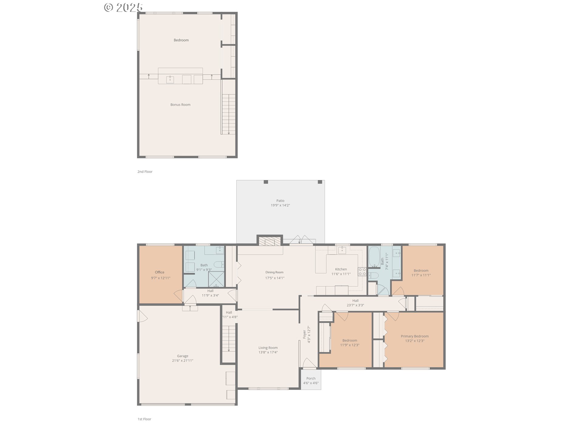 2230 Viewmont Avenue Springfield, OR 97477 - Photo 40 of 40 a picture of a floor plan