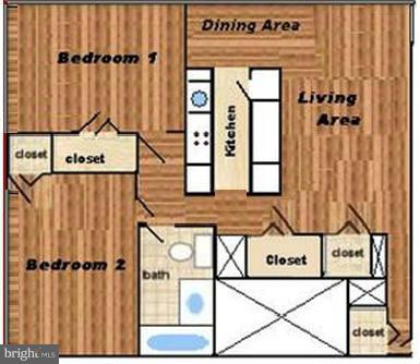 2401 H Street Northwest, Unit 204 Washington, DC 20037 - Photo 17 of 17 floor plan