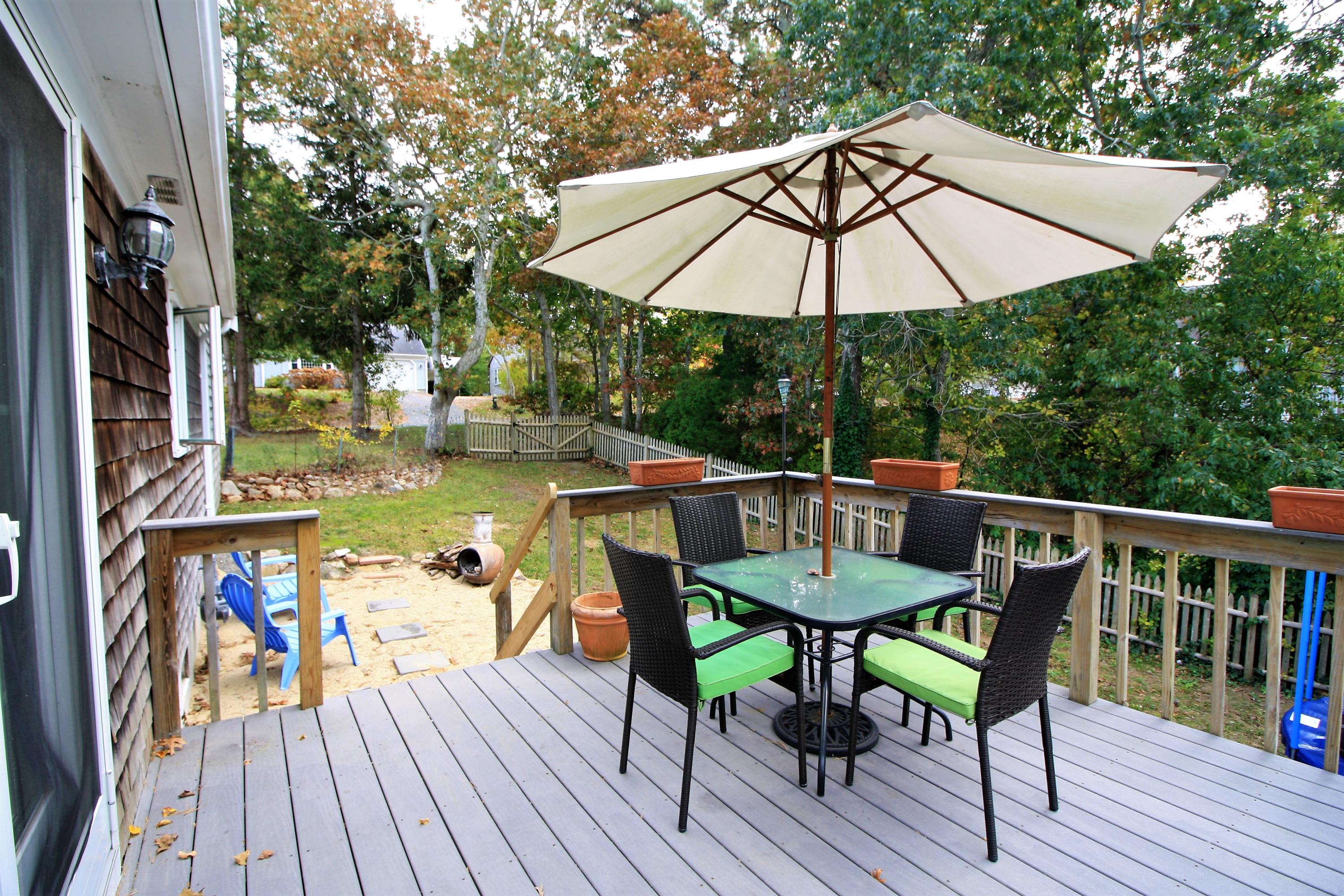109 Pompano Road Yarmouth Port, MA 02675 - Photo 30 of 42 an outdoor space with furniture and umbrella