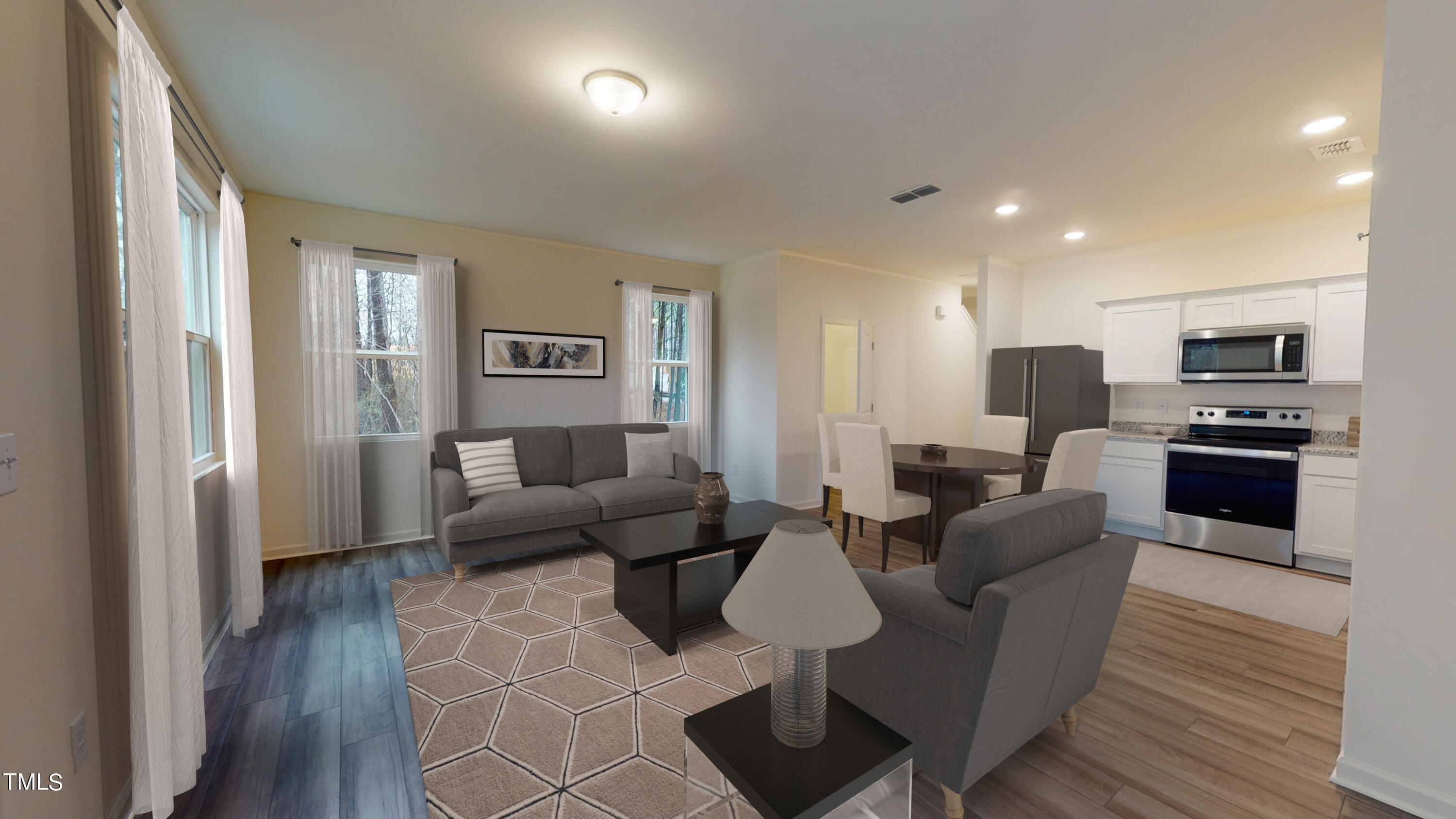 138 South Chubb Ridge Clayton, NC 27520 - Photo 8 of 10 11-1386_pulsar_living_dining_kithcen_3.1