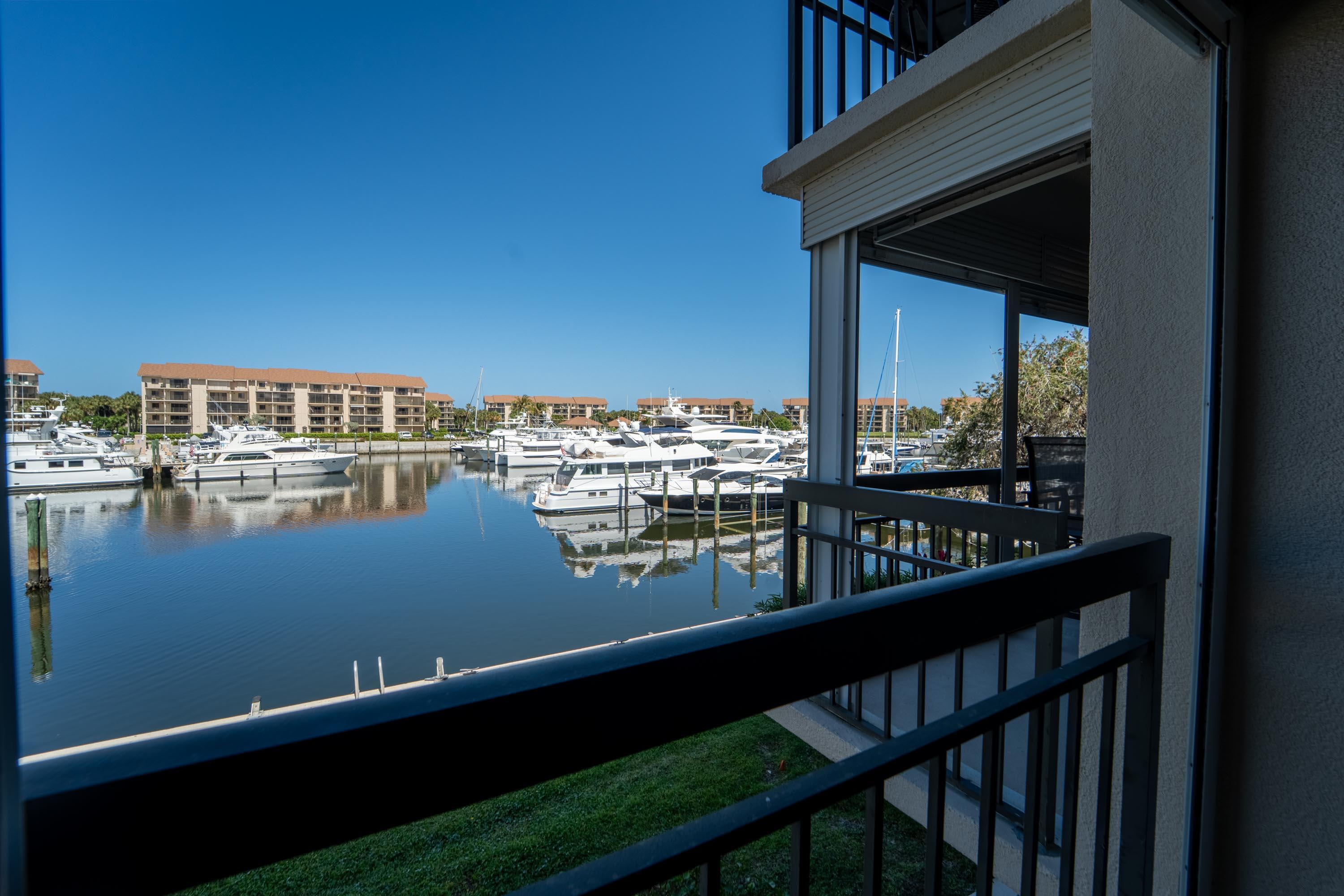 2501 Marina Isle Way, Unit 203 Jupiter, FL 33477 - Photo 26 of 67 Main Bedroom Balcony