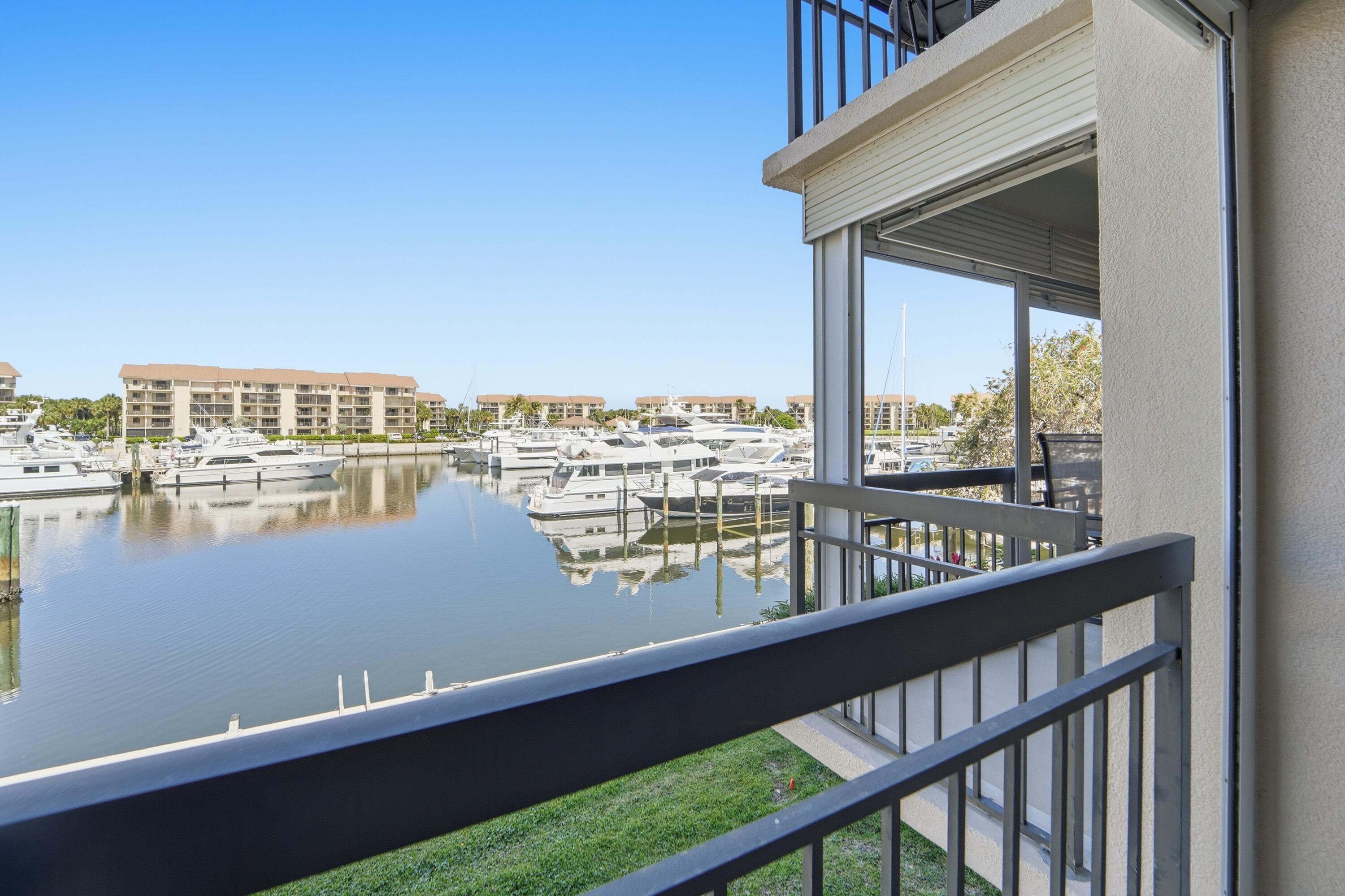 2501 Marina Isle Way, Unit 203 Jupiter, FL 33477 - Photo 27 of 67 Main Bedroom Balcony