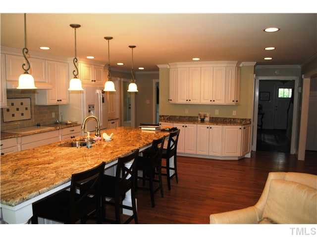 1505 Farmington Court Raleigh, NC 27615 - Photo 24 of 25 You will not find a prettier and more functional kitchen. With lots of room and storage, this kitchen offers the home chef and host/hostess so many ways to enjoy this lovely addition and renovation. You will be impressed. Kitchen