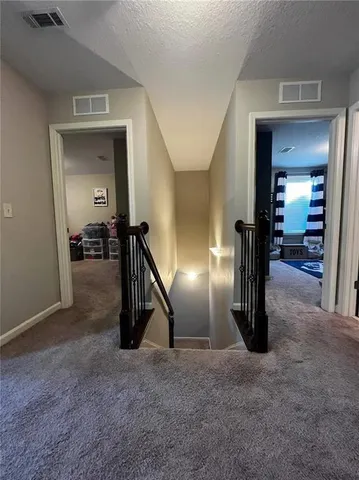 a bed room with a bed furniture and a window