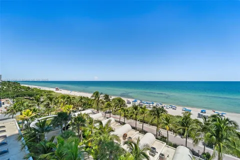 a view of a lake with a city view