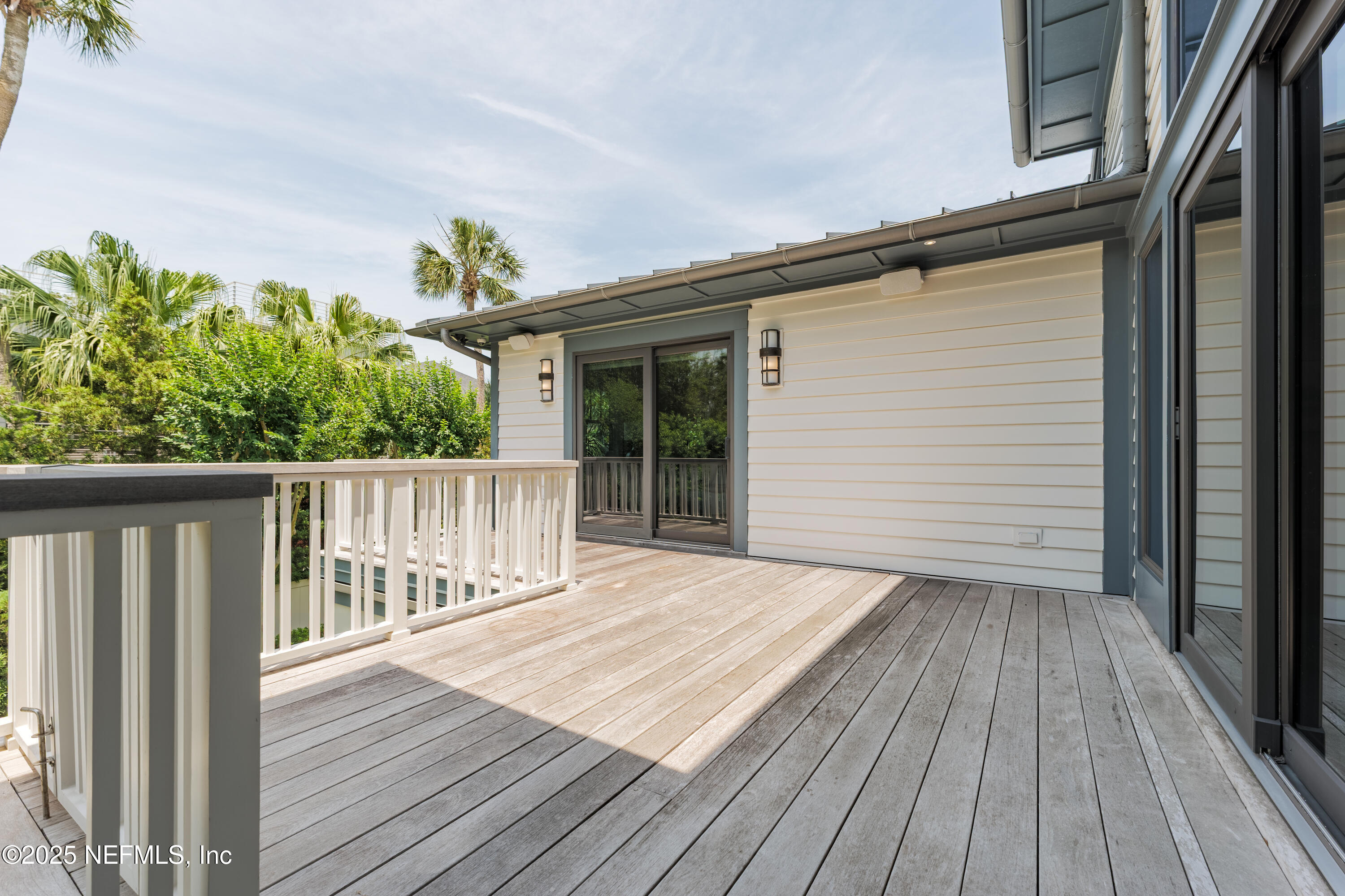 365 8th Street Atlantic Beach, FL 32233 - Photo 56 of 65 a view of backyard with a deck and wooden floor