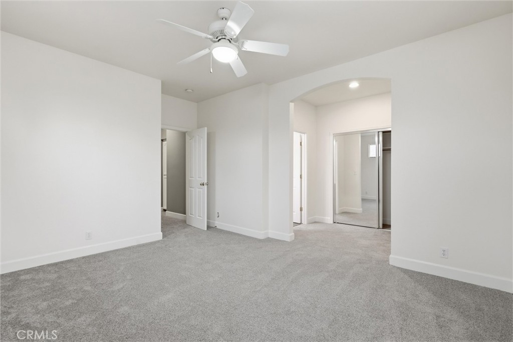 97 Benson Terrace Chico, CA 95928 - Photo 31 of 39 an empty room with fan and a ceiling fan