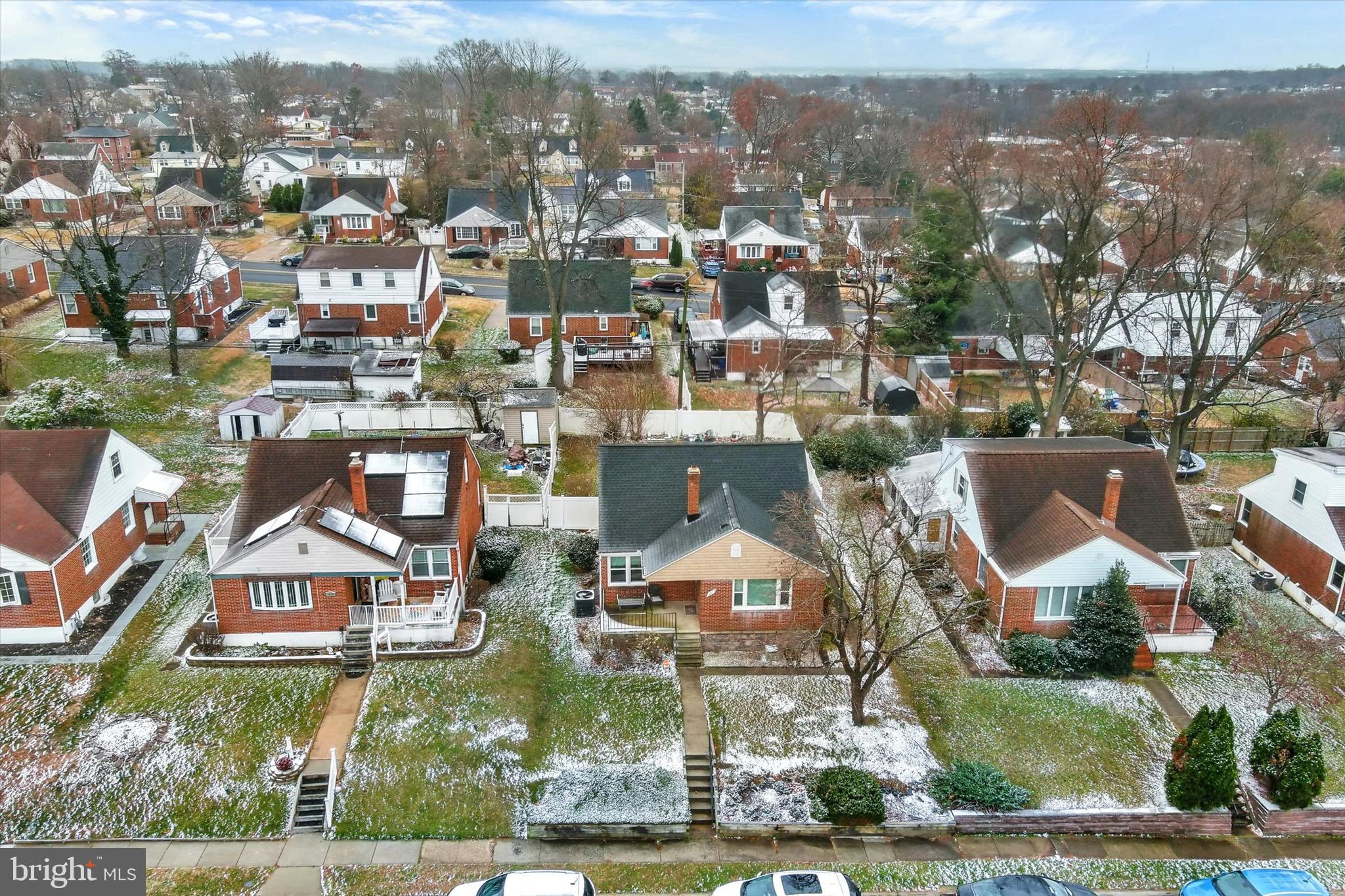 1813 Hanford Road Rosedale, MD 21237 - Photo 29 of 39 an aerial view of residential houses with outdoor space and swimming pool