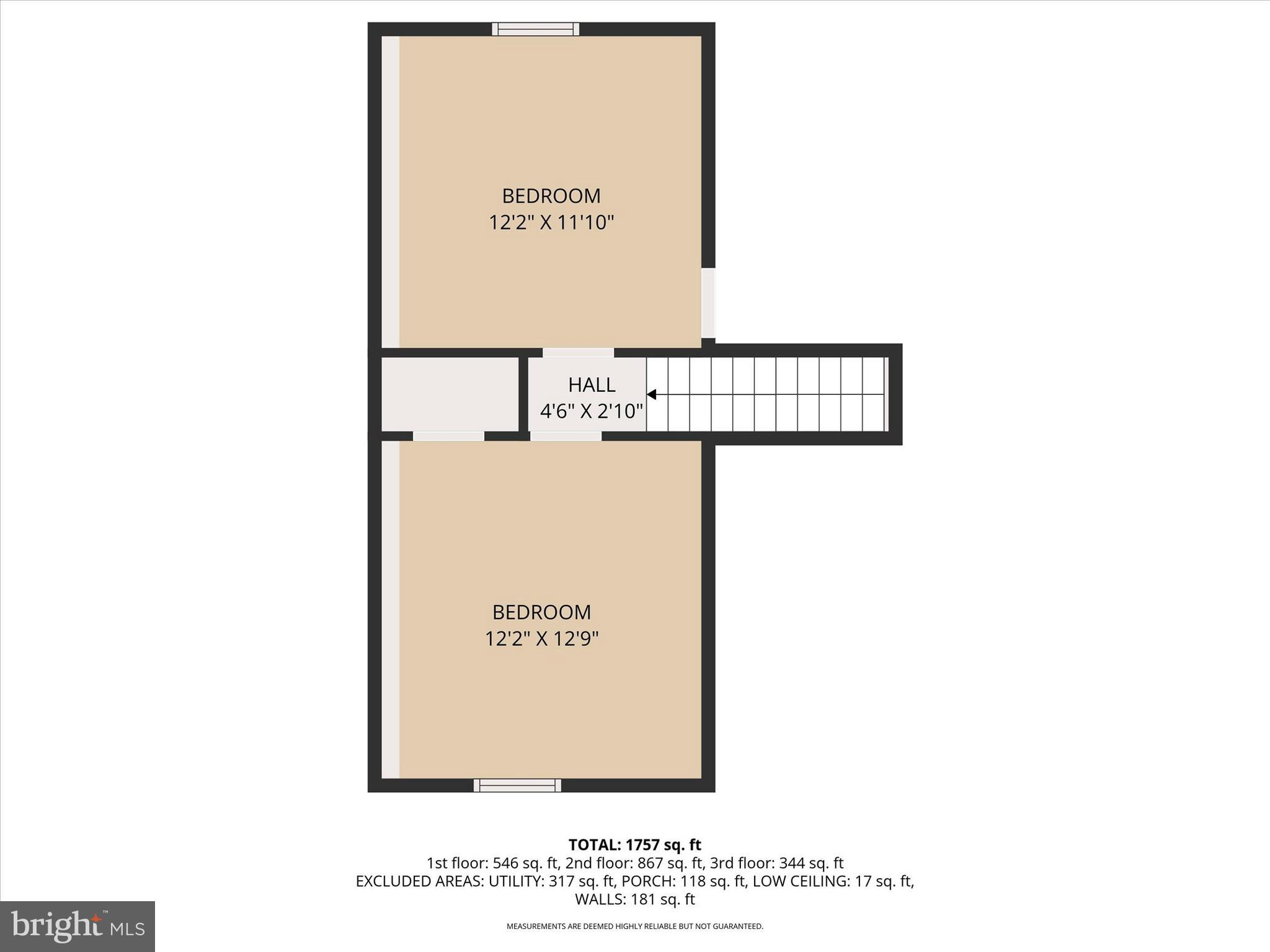 1813 Hanford Road Rosedale, MD 21237 - Photo 37 of 39 a picture of a wall with a white wall