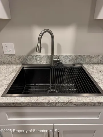 a close view of kitchen appliances