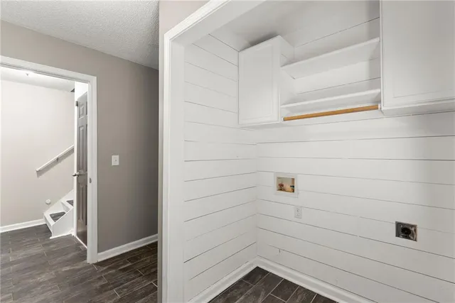 a view of livingroom with walk in closet