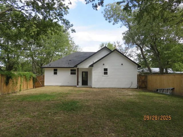 a house with a outdoor space