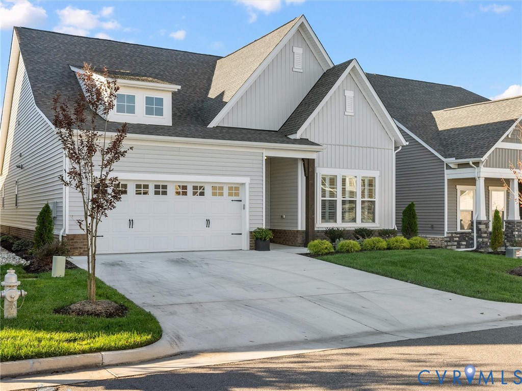 1813 Galley Place Chester, VA 23836 - Photo 2 of 38 View of front of property with a front lawn, drive