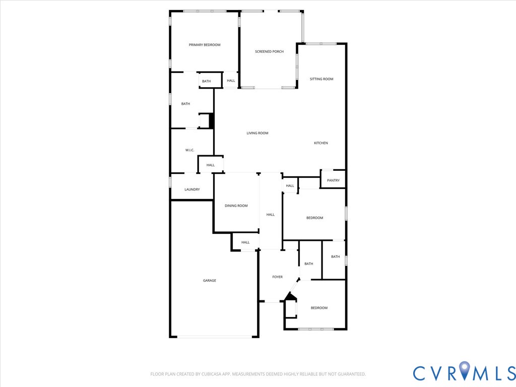 1813 Galley Place Chester, VA 23836 - Photo 38 of 38 View of property floor plan