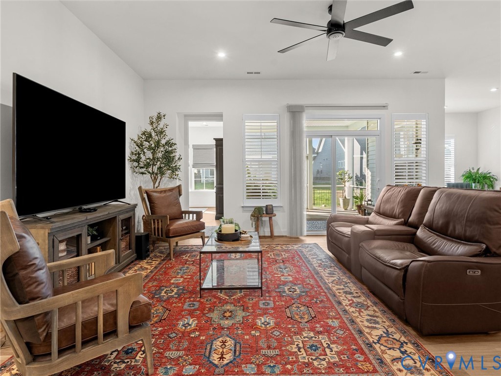 1813 Galley Place Chester, VA 23836 - Photo 9 of 38 Living area featuring healthy amount of natural li