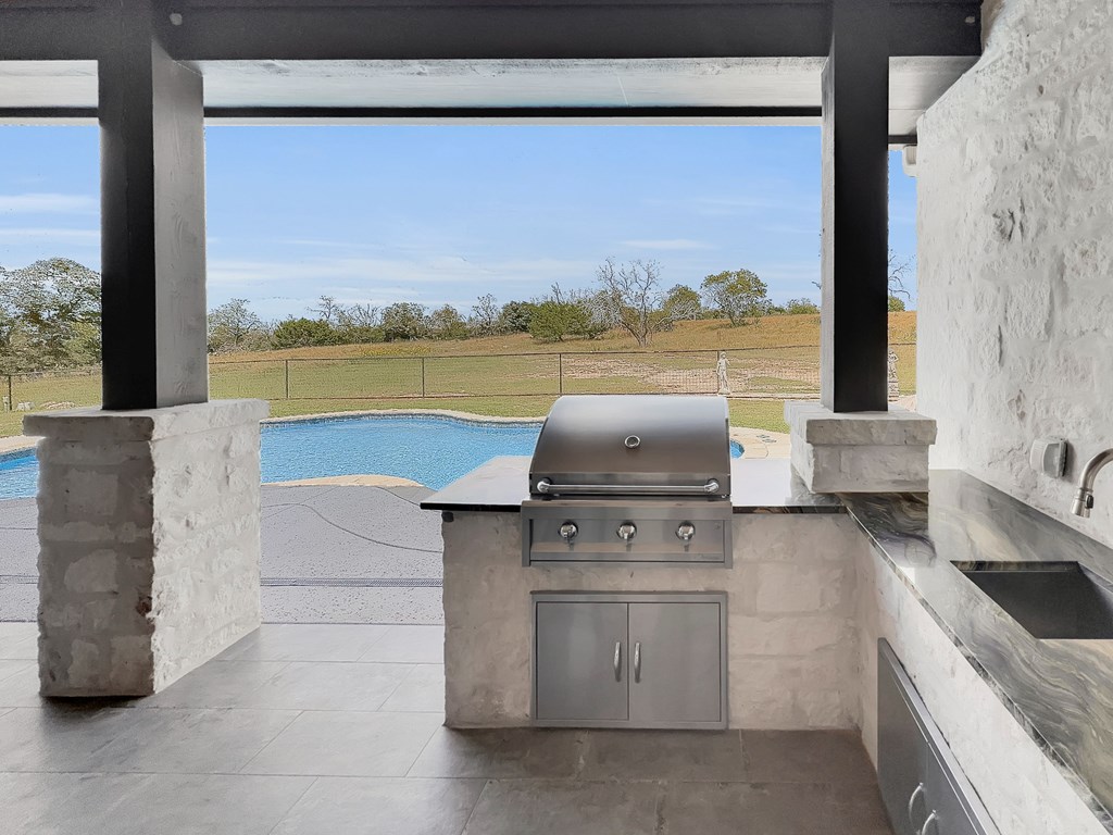 281 Inspiration Loop Comfort, TX 78013 - Photo 30 of 30 a view of a kitchen with a sink and dishwasher