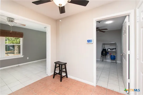 a view of storage and utility room in a utility room