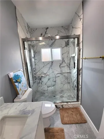 a close view of sliding door