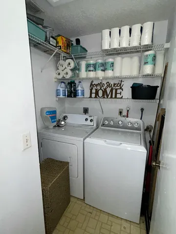 a view of washer and dryer