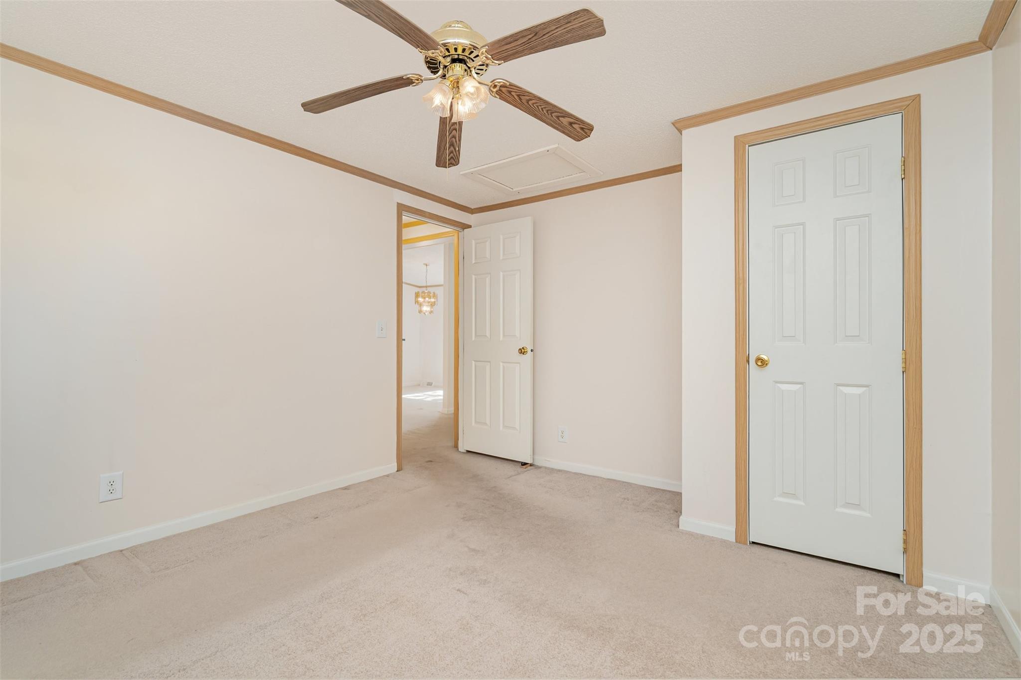 1979 Center Road Chester, SC 29706 - Photo 26 of 38 an empty room with chandelier fan