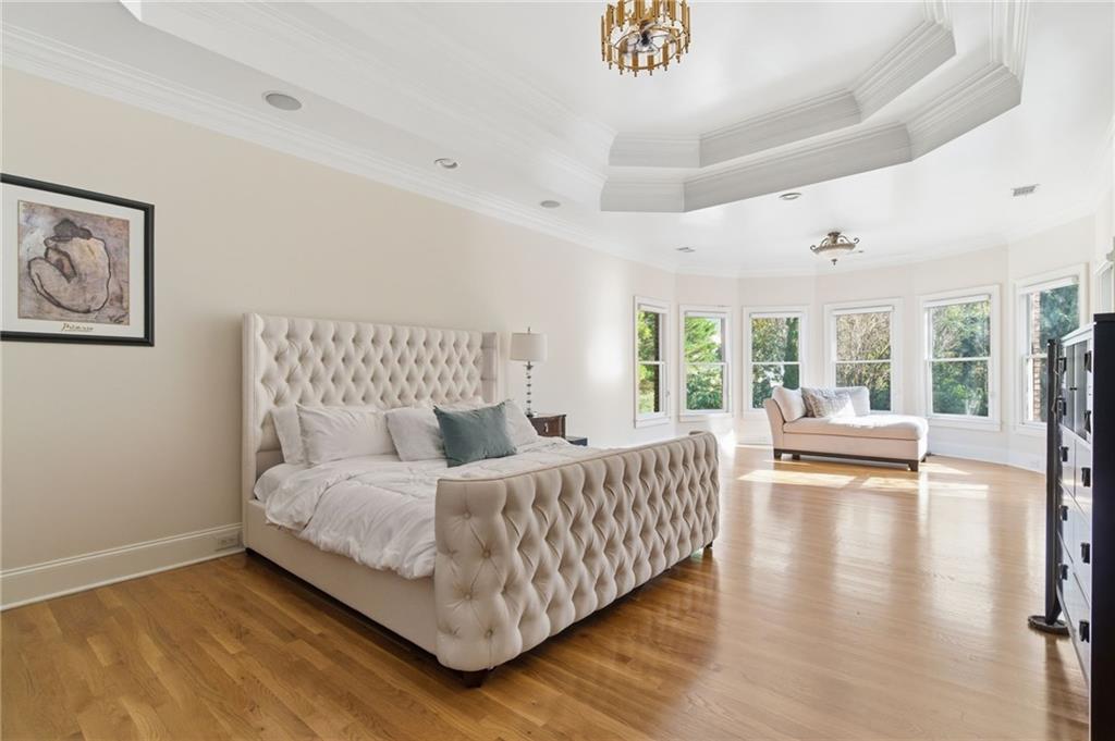 1607 Oak Grove Road Decatur, GA 30033 - Photo 20 of 71 a bedroom with a bed and a large window with outer view