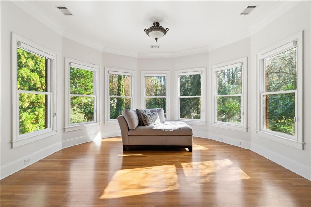 1607 Oak Grove Road Decatur, GA 30033 - Photo 22 of 71 a living room with furniture and large windows