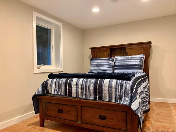 a view of wooden staircase