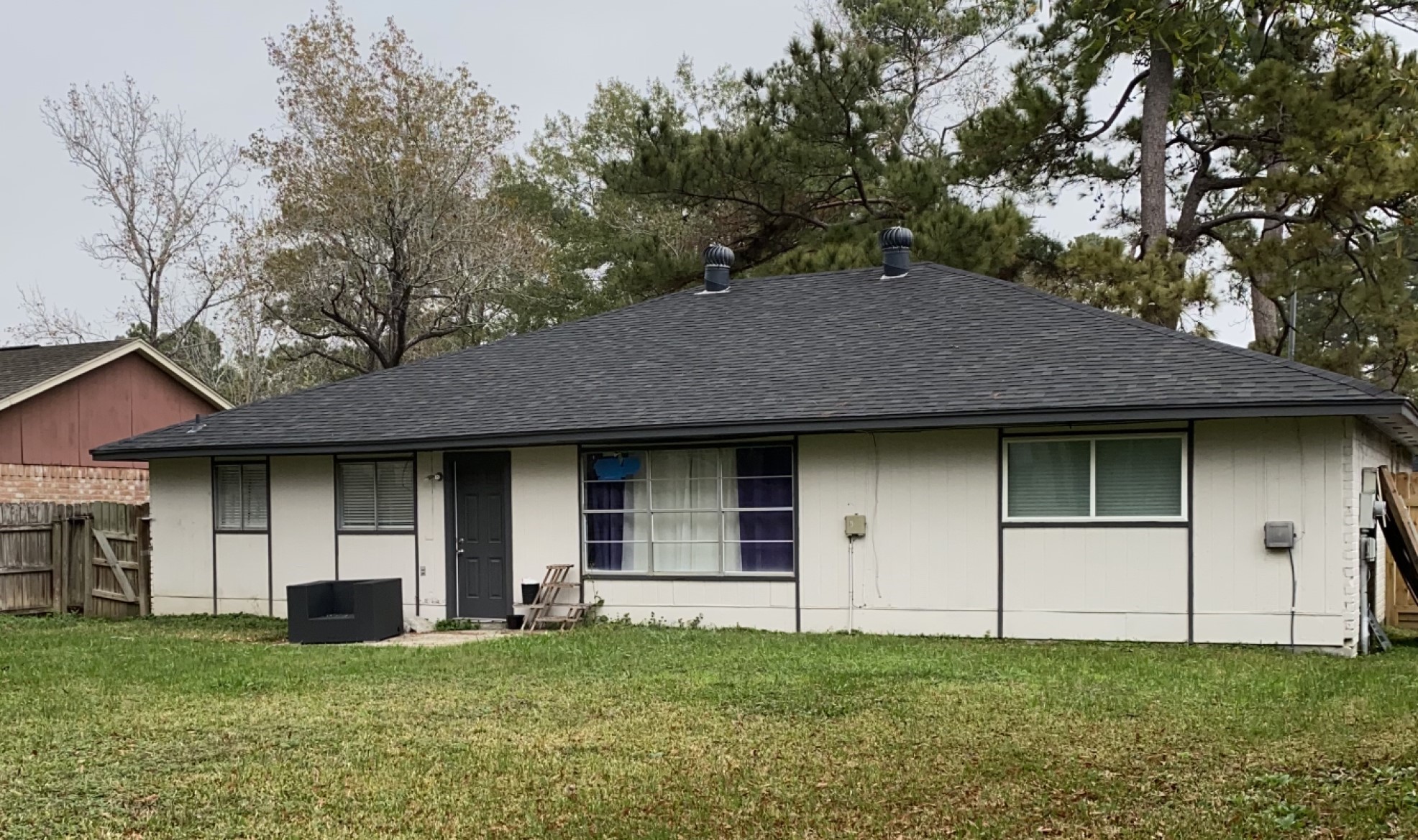 5926 Yorkgate Drive Spring, TX 77373 - Photo 13 of 13 BACK OF HOUSE & YARD