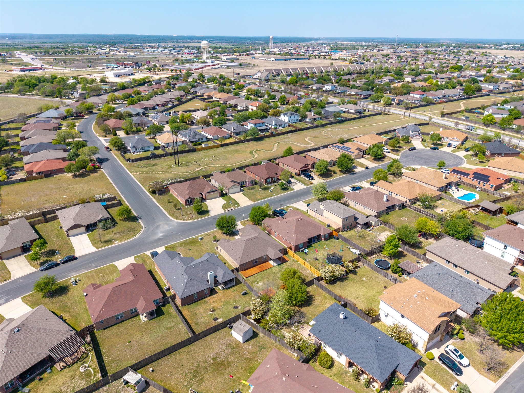 133 Lignite Drive Jarrell, TX 76537 - Photo 32 of 36 Quick access to I-35 is clearly visible, putting Jarrell Town Center, Georgetown, Round Rock, and Austin all within easy reach.