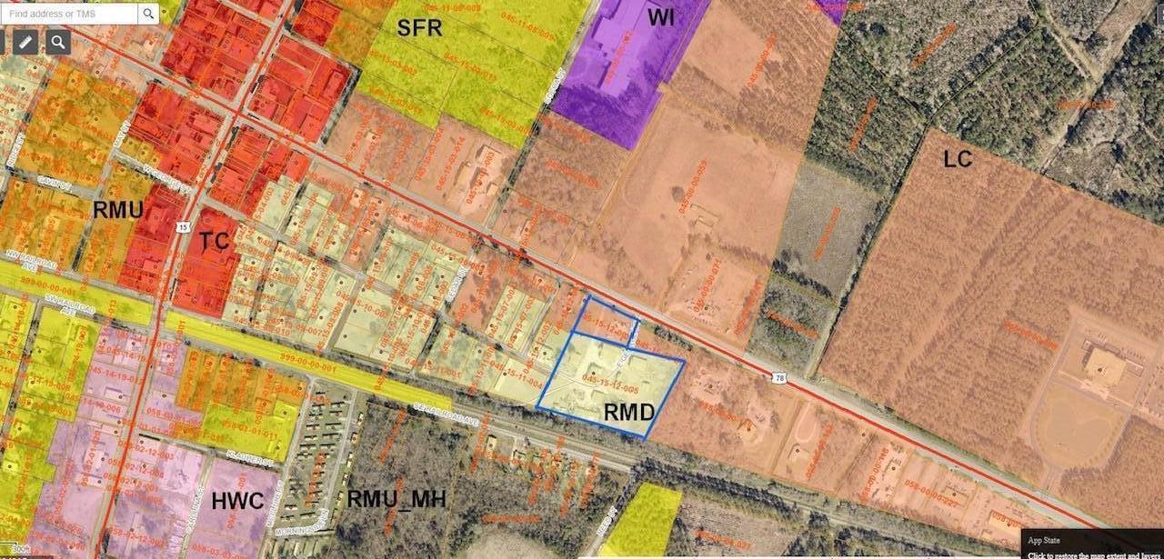 506 East George Street St. George, SC 29477 - Photo 3 of 5 zoning3
