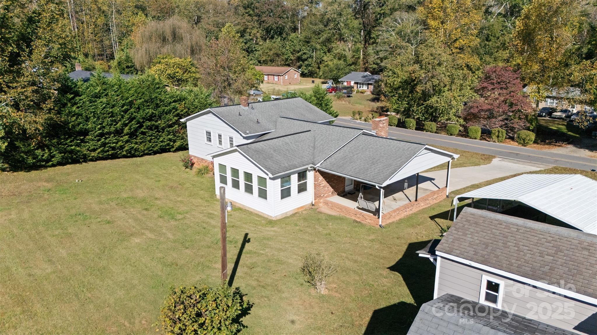 2598 Conner Circle Lenoir, NC 28645 - Photo 29 of 44 a aerial view of a house with a yard