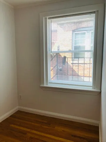 a view of a window in a room