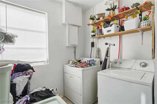 a room with storage and utility