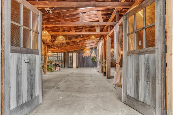 a view of storage and utility room