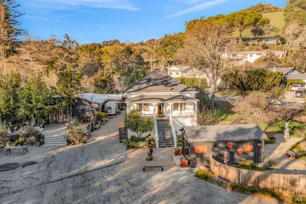 a view of a building with many windows